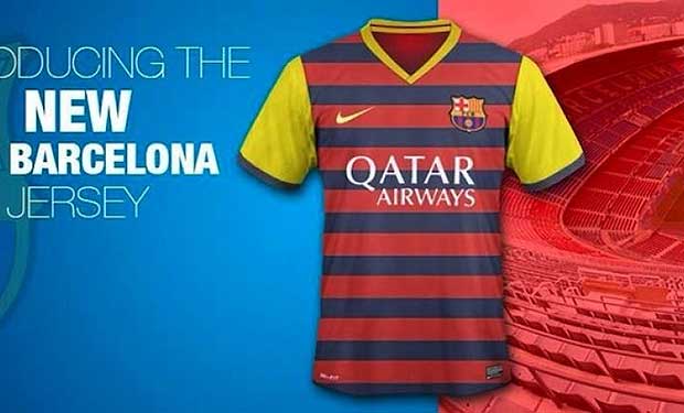 barcelona nueva playera